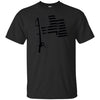 Image of 'Patriotic Fishing USA Flag' Cool Fishing July 4th Shirt