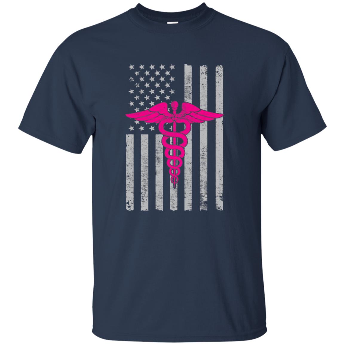 American Flag Nurse Long Sleeve Shirt Gift