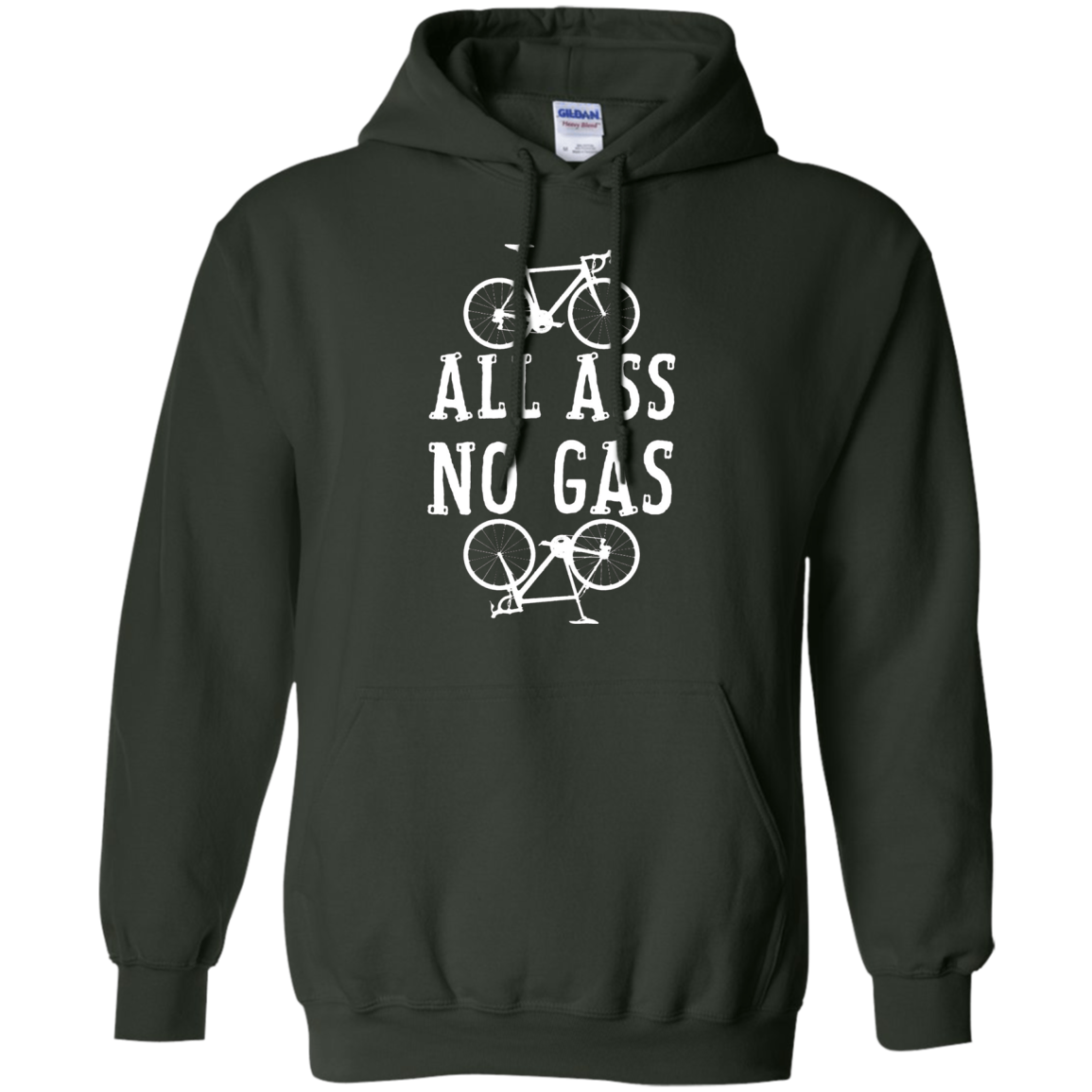 ALL ASS NO GAS Shirt - cycling lover shirts