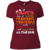 Image of Santa Has It Easy Preschool Teachers Make Naughty Shirt