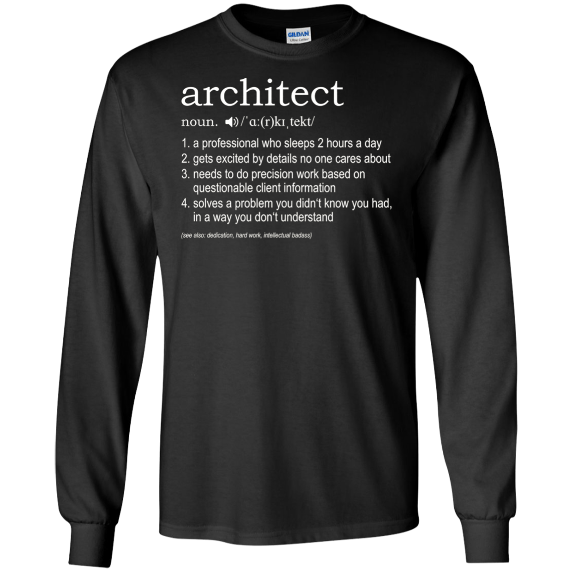 Architect Definition T-Shirt - funny TShirt for architects
