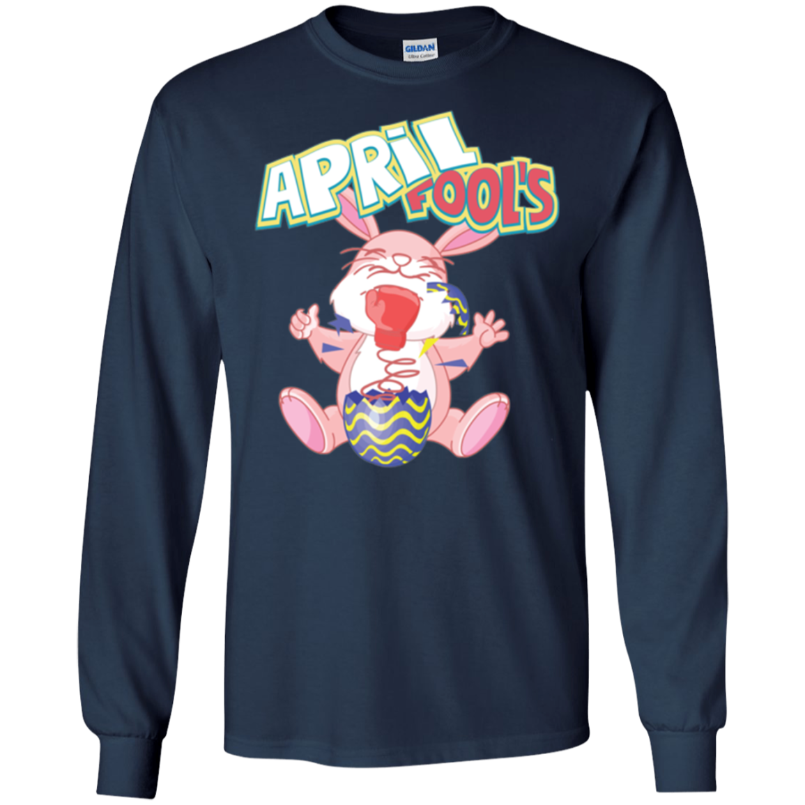 April Fools Cute Easter Bunny 2018 Gift T-Shirt Men & Women