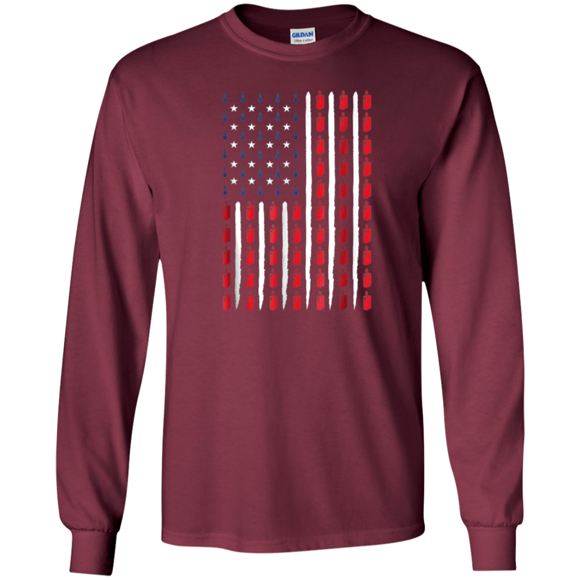 American Flag Shirt with Vaping items cloudchasers shirt USA