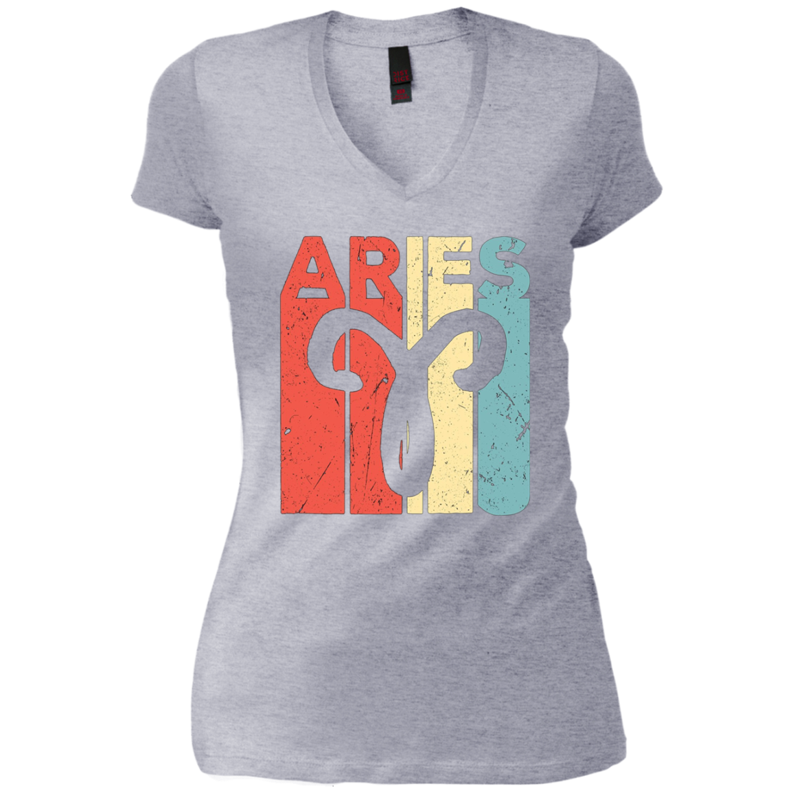 Aries Zodiac Star Sign Vintage Unisex Standard T Shirt