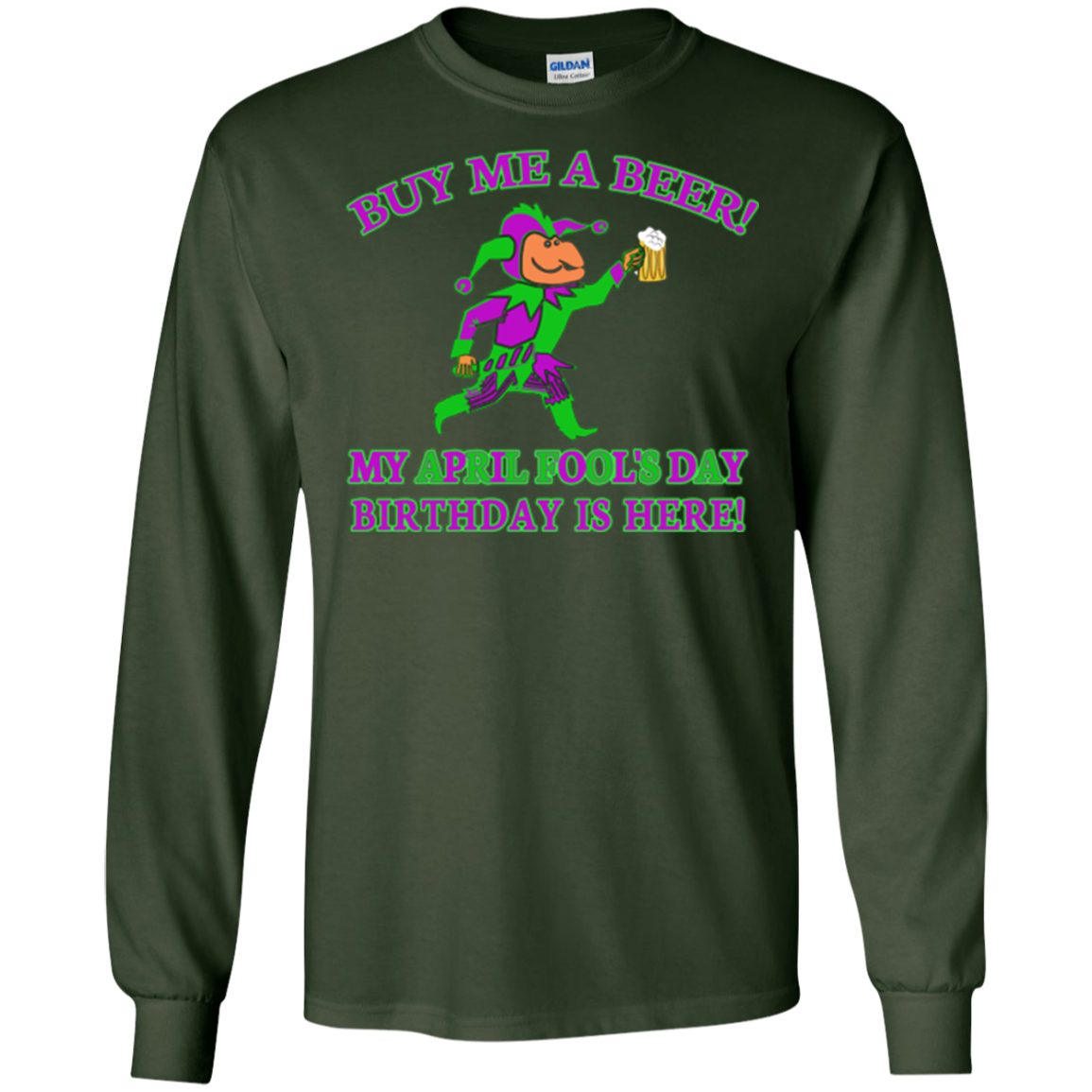 April Fool's Day Birthday T-shirt Buy Me a Beer
