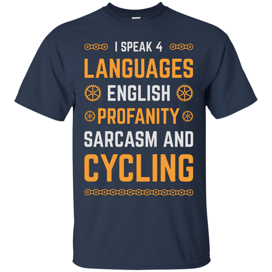 Sarcastic Bicycle Cycling Novelty T-shirt Passionate Cyclist