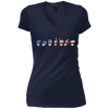 Image of American Flag Patriotic Sign Language ASL Shirt