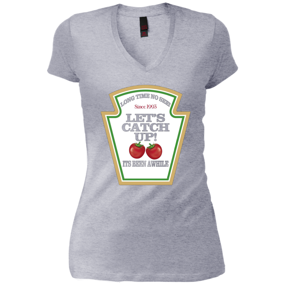 "Let's Catch Up" Funny BBQ Grill Master Ketchup T-Shirt