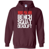 Image of 1000 Pounds, Bench Squat Deadlift Powerlifter Club T-Shirt