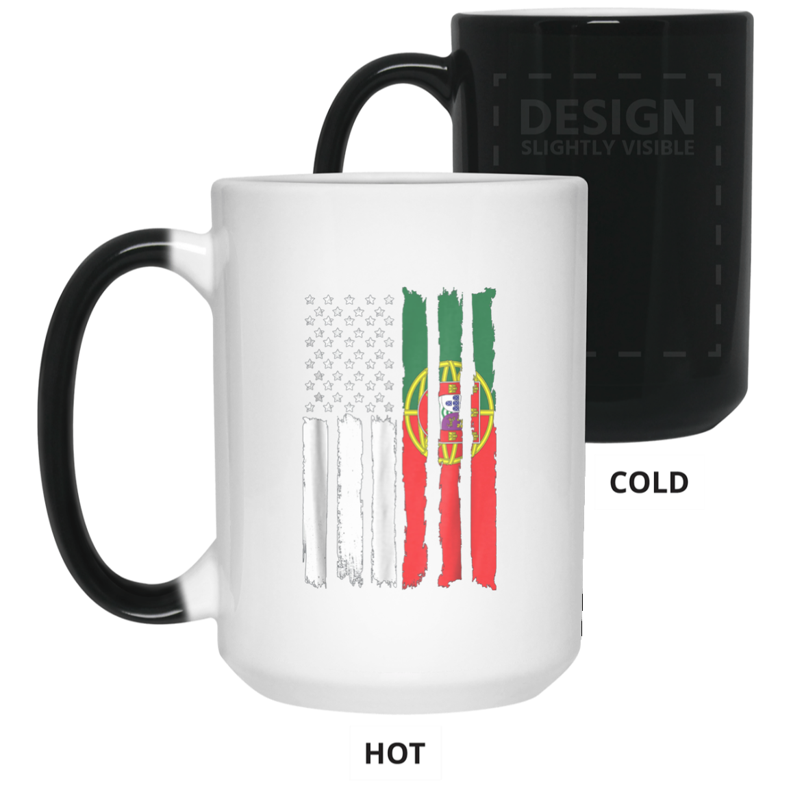 American Portugal Patriotic Flag T-shirt