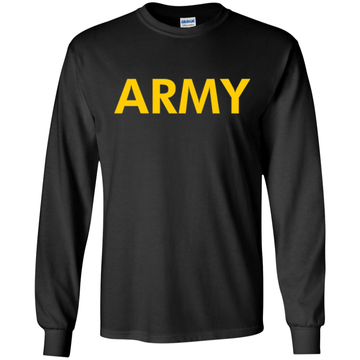 Army Logo Shirt APFU Workout Long Sleeve Tee
