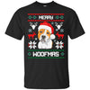 Image of Amstaff Merry Woofmas Christmas Gift T-Shirt