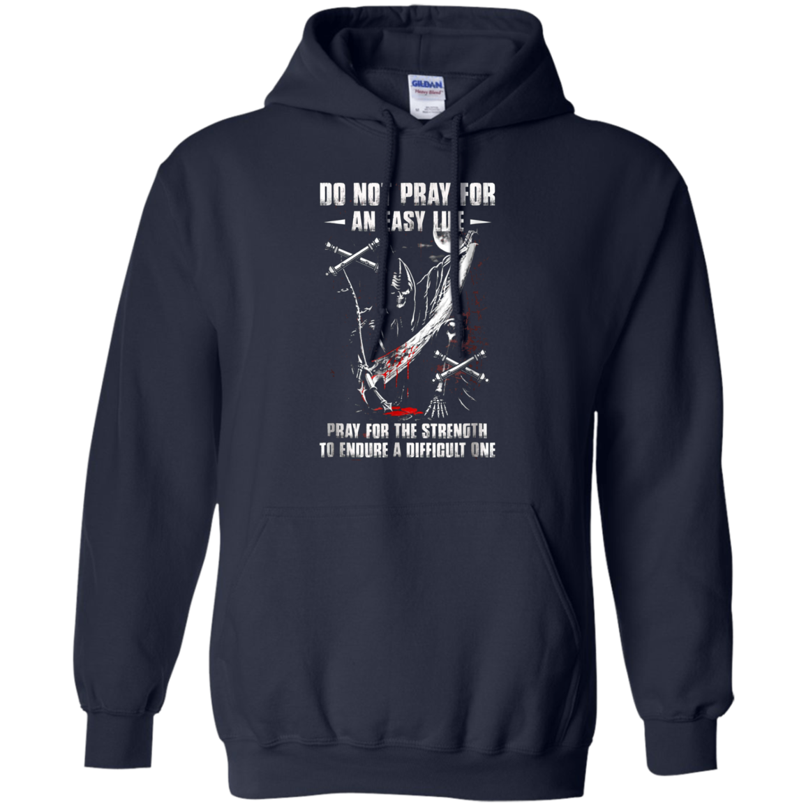 Artilleryman T-shirt , Do Not Pray For An Easy Life