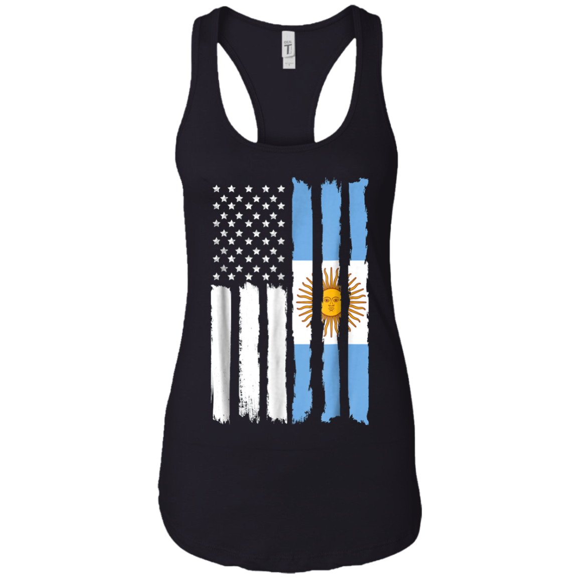 American Argentina Patriotic Flag T-shirt