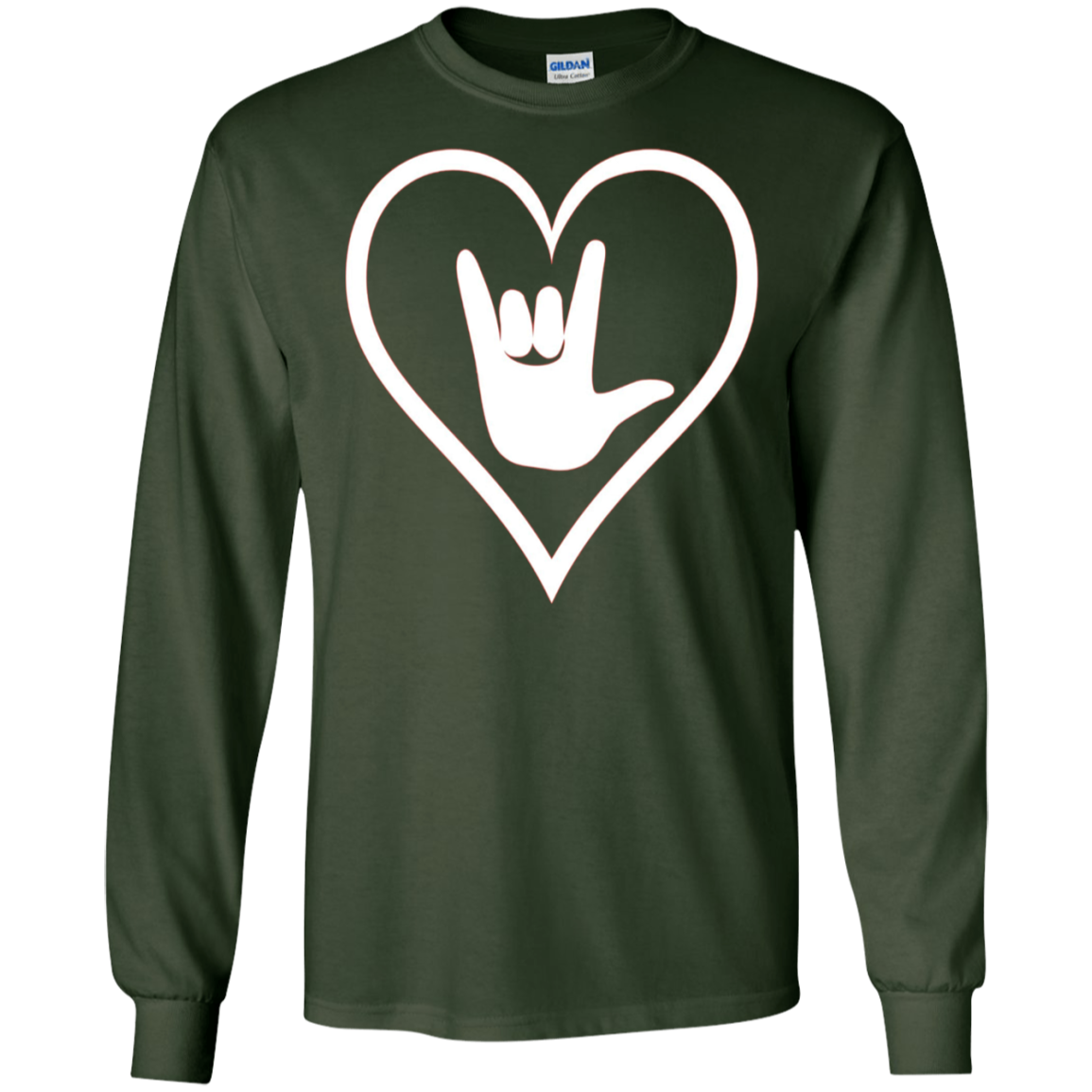 American Sign Language I love you Tshirt