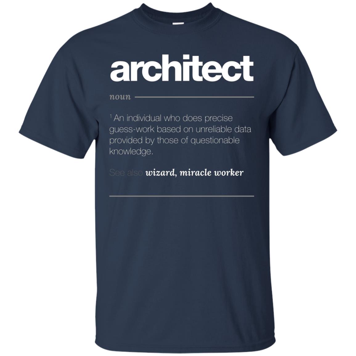 Architect Definition T Shirt - Funny Job Gift Tee