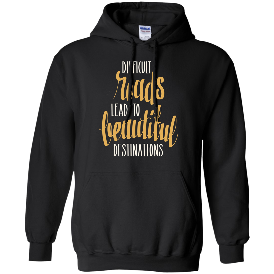 Adventure Hiking Trekking Quote Beautiful Roads T_Shirt