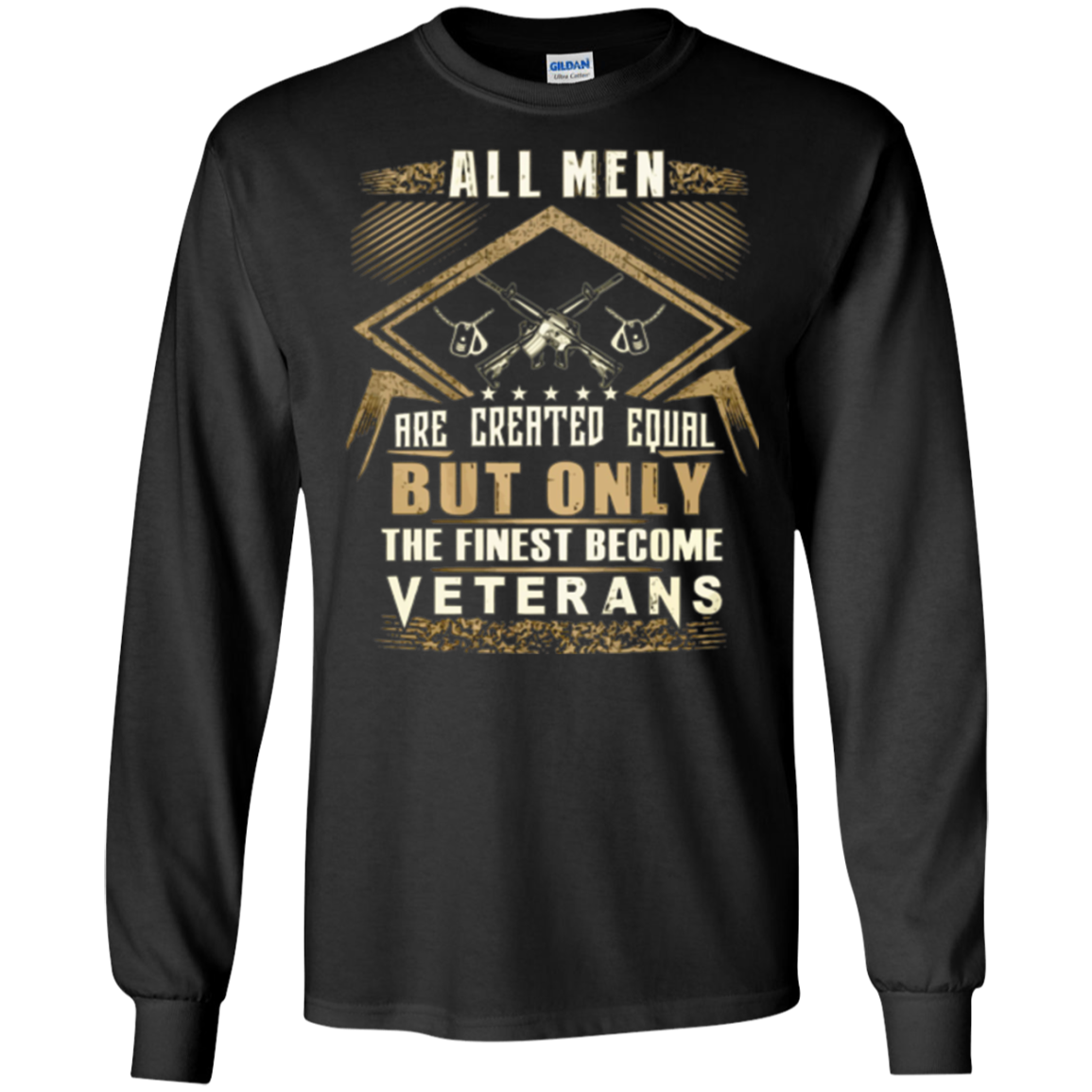 All men are created equal but only the finest become veteran