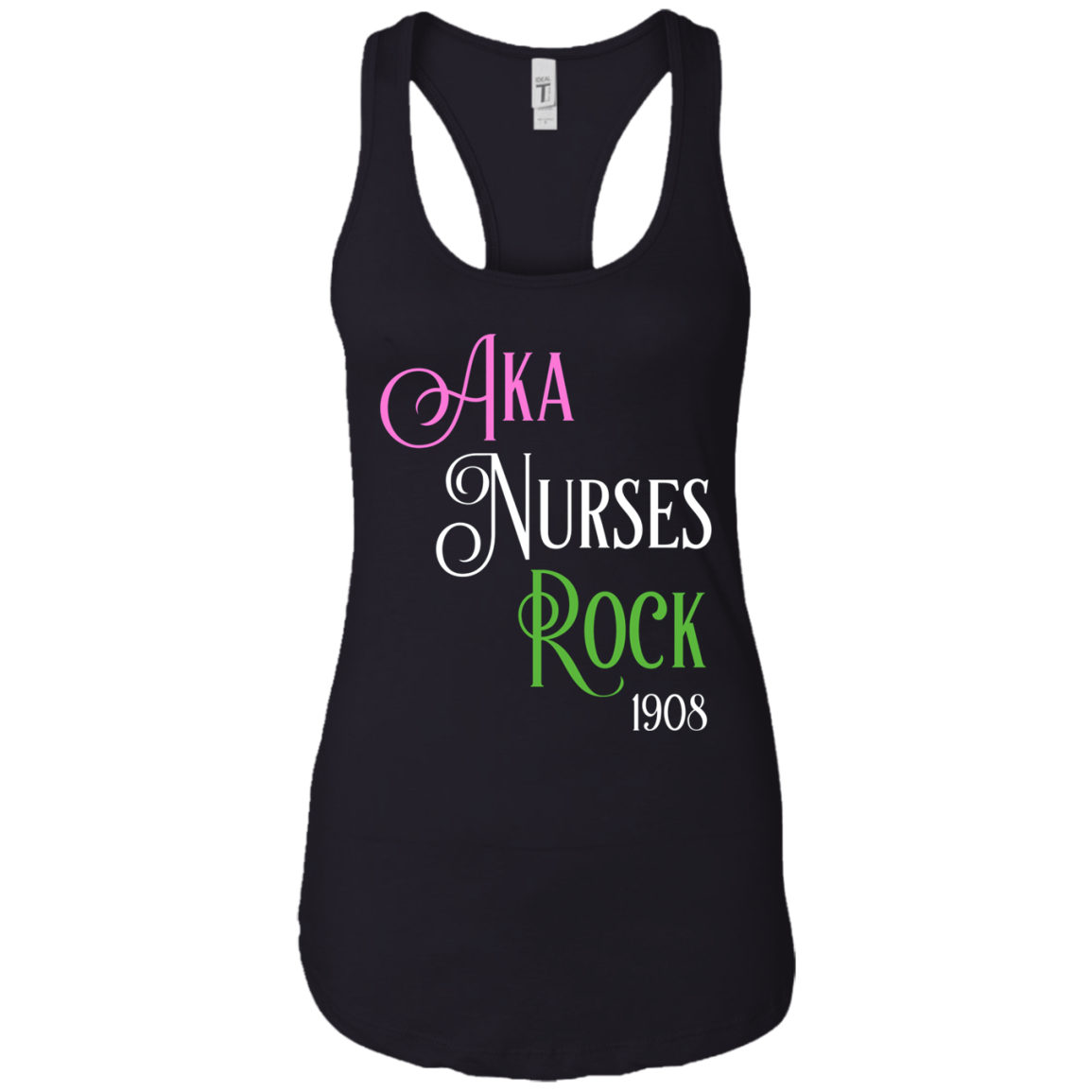 Alpha Kappa A Nurses LPN RN CNA Rock T-Shirt