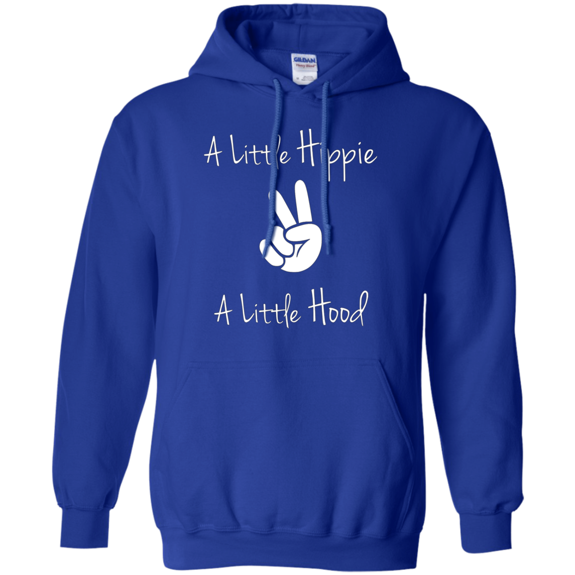 A Little Hippie A Little Hood T-Shirt | Funny Care Free Tee