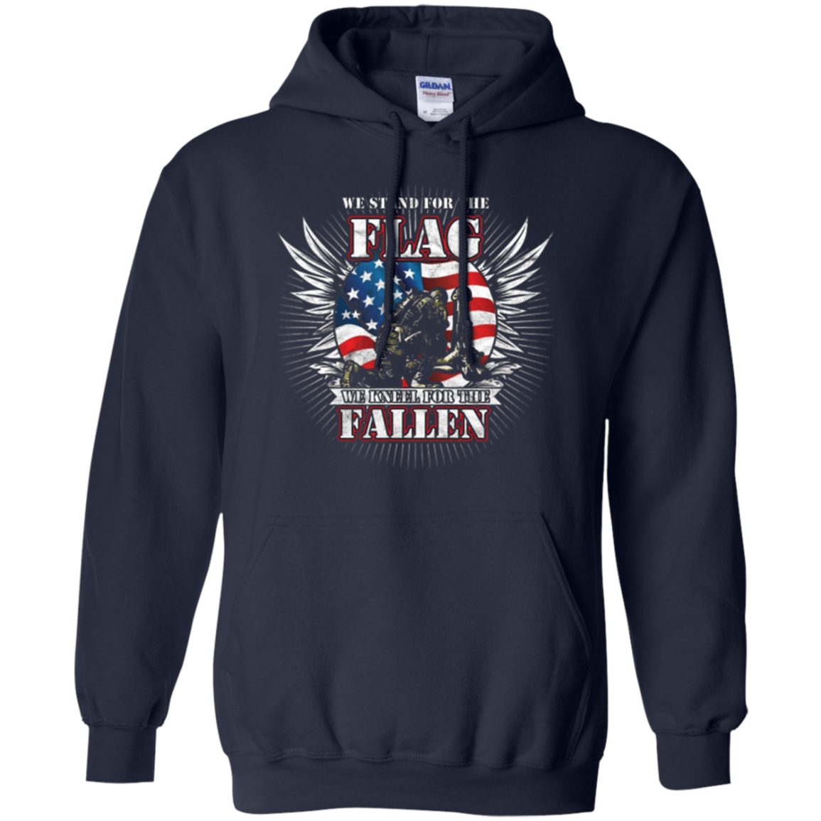 'We Stand For The Flag, We Kneel For The Fallen' Shirt