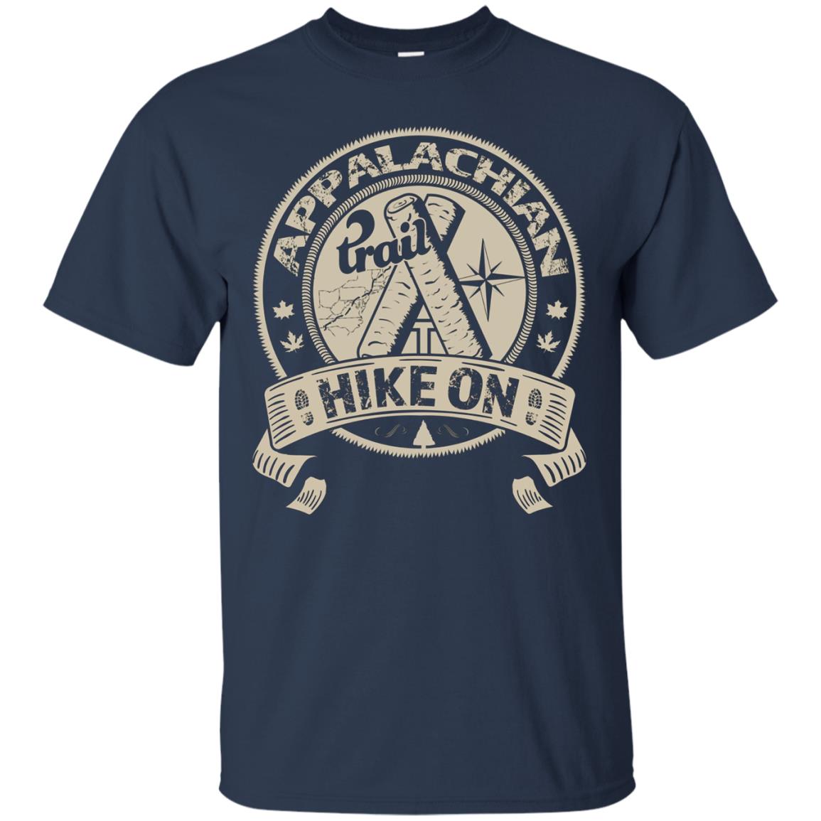 Vite de sentier des Appalaches sur l'aventure de randonnée de la carte T-Shirt