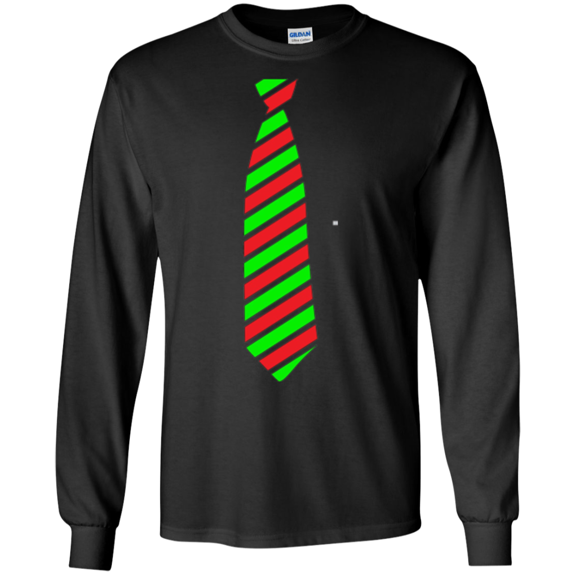 Christmas Tie Funny Costume Ugly Sweater Holiday Party Shirt