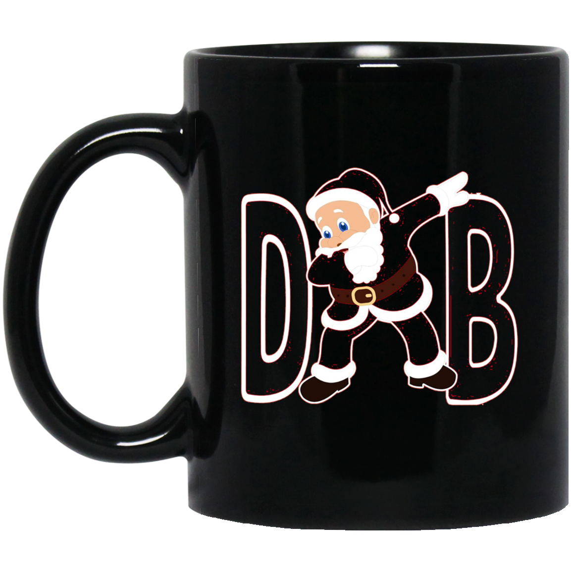 Santa Dabbing Funny and Cute Christmas Holiday Gift T-Shirt