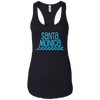 Image of Santa Monica Beach Long Sleeve T-Shirt Waves Surf Tee Shirt