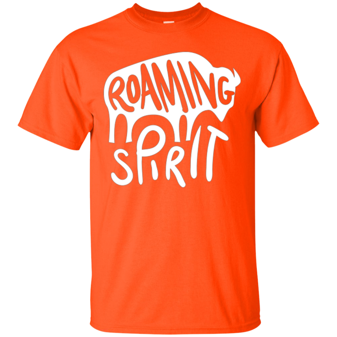 American Folklore Buffalo Bison Roaming Spirit Shirt