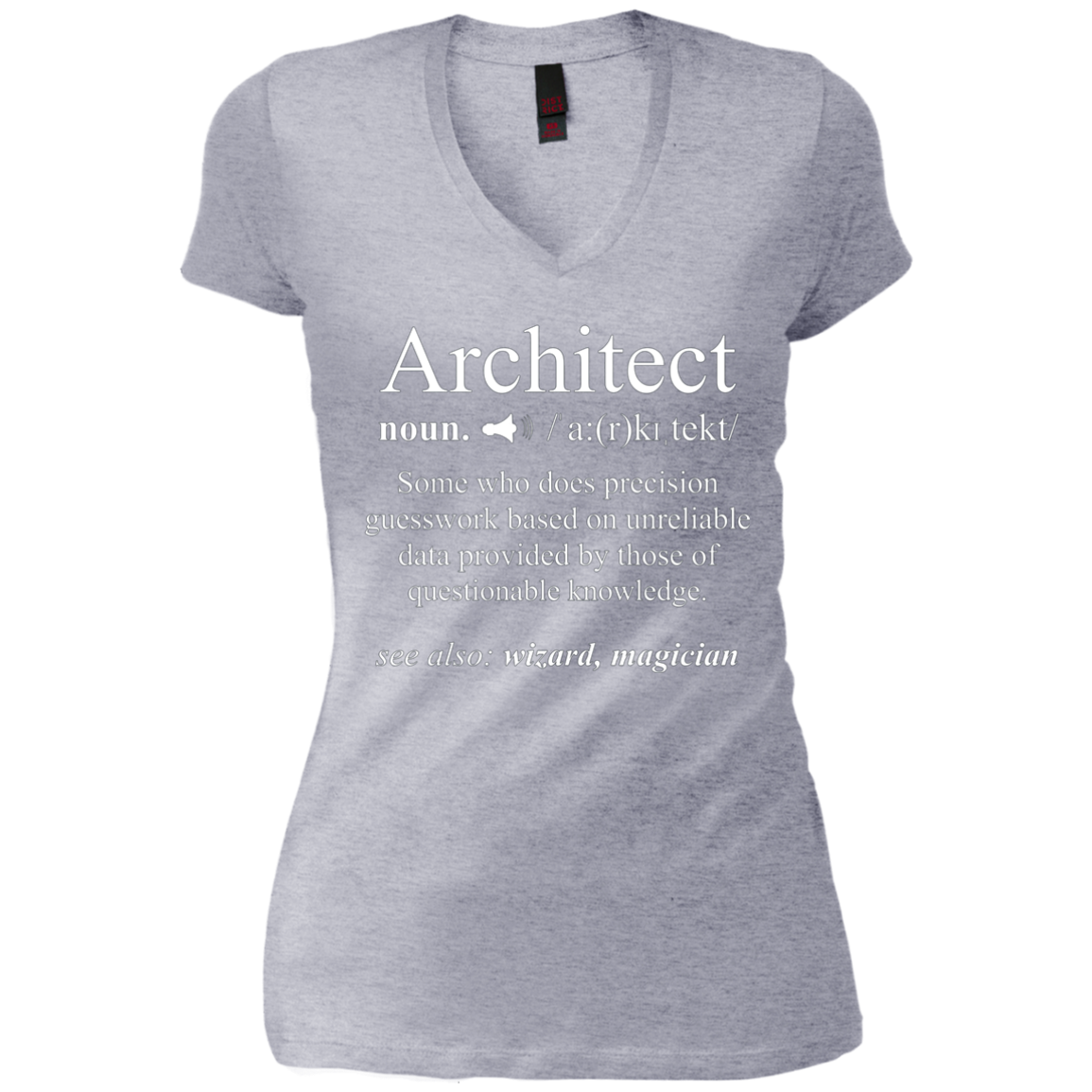 Architect Definition T-Shirt - Funny Cool Architecture Gift