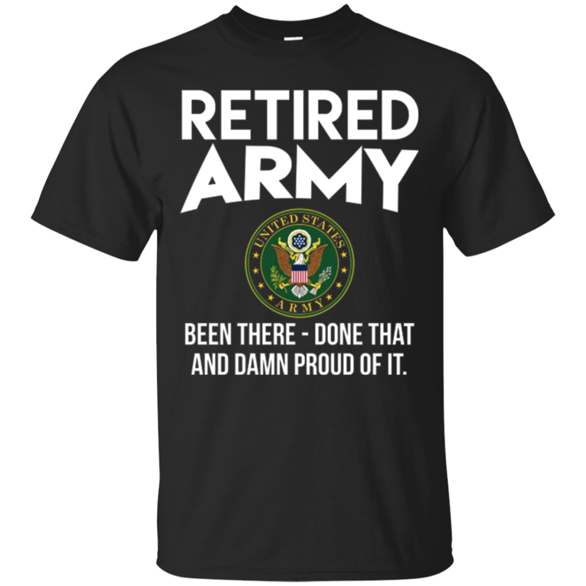 Army retired shirt - Retired army shirts - Military Retired