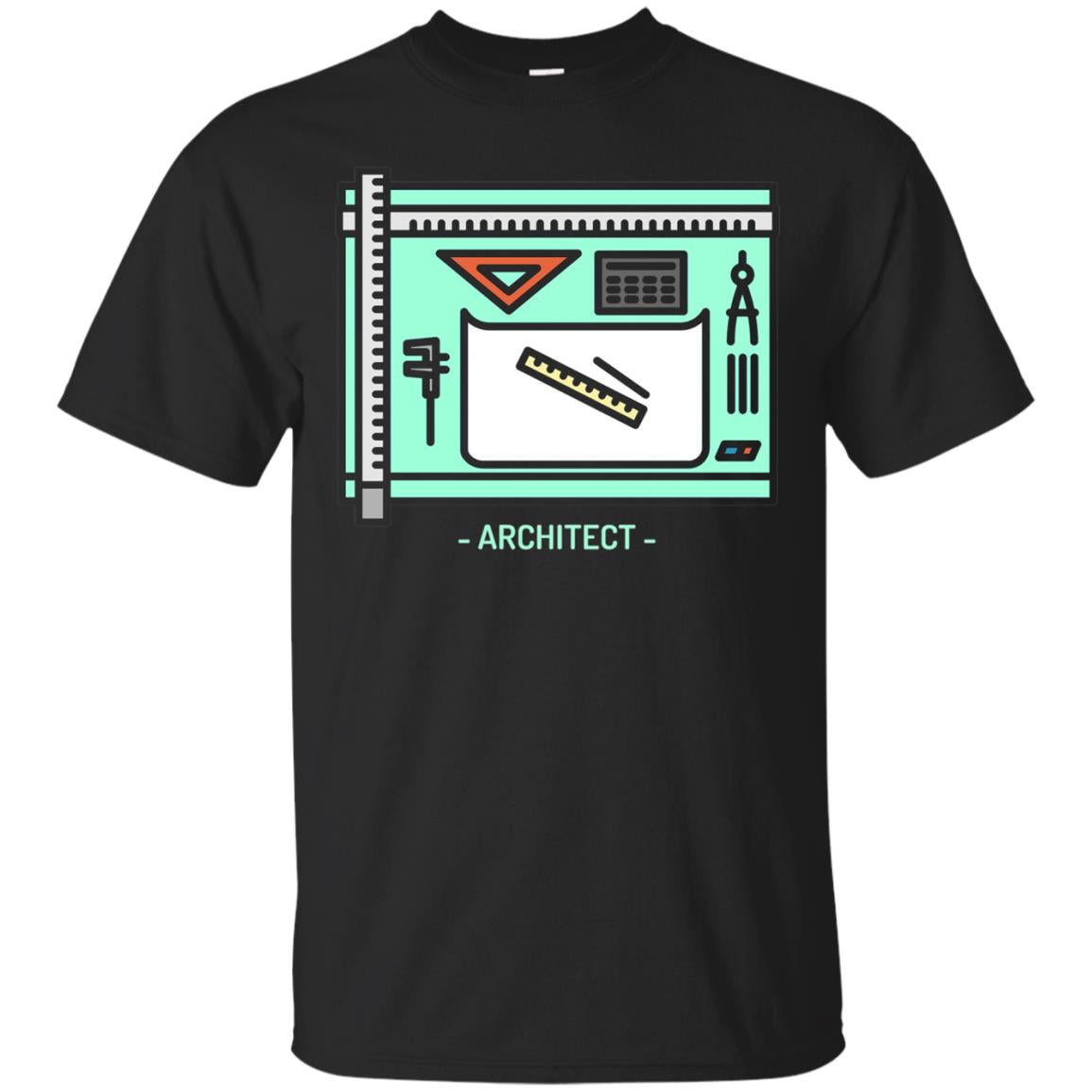 Architecture Tools Graphic Print Shirt Gift For Architect