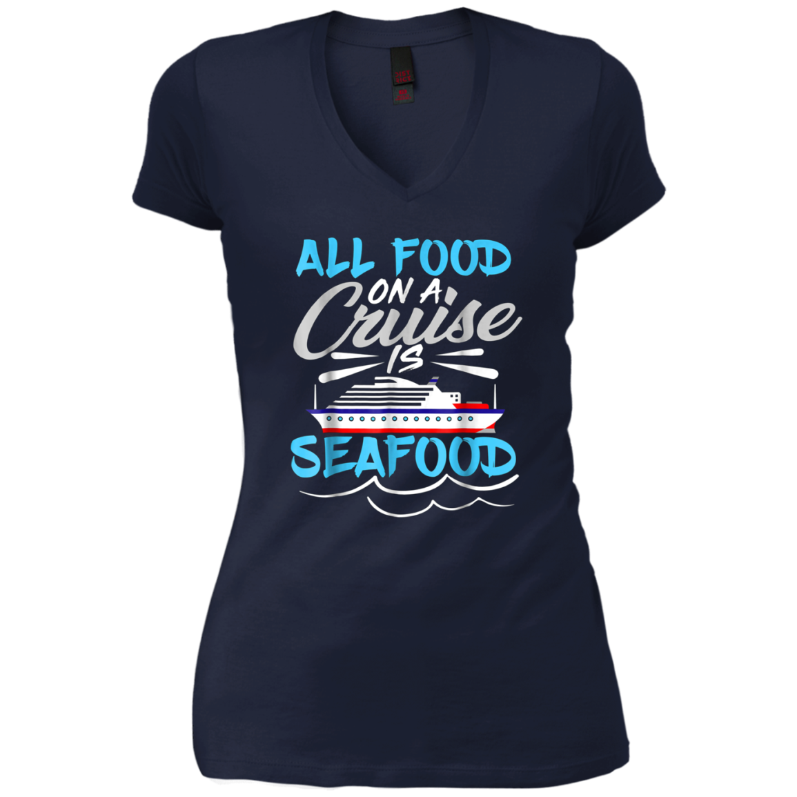 All Food On A Cruise Is Seafood Pink Shirts For Men Women