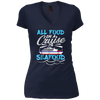 Image of All Food On A Cruise Is Seafood Pink Shirts For Men Women