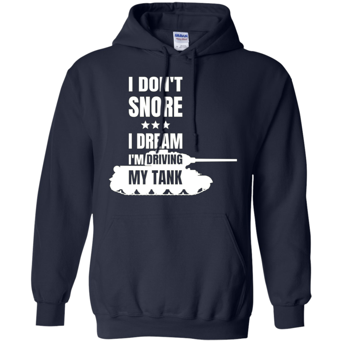 Army Tank Panzer Driver T-Shirt Snore Snoring Funny Quote