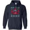 Image of Santa Claws Festive Crab Ugly Christmas Sweater T-Shirt