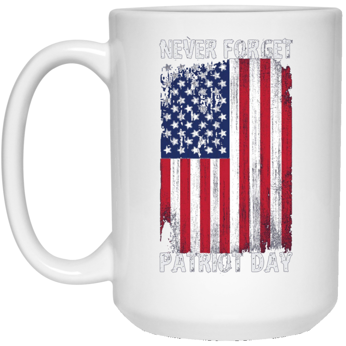 American Flag Never Forget 9/11 T-Shirt - Patriot Day Tee