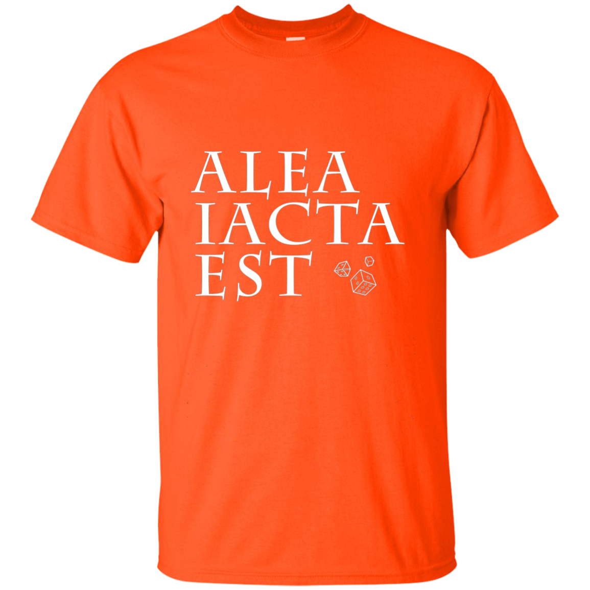 Alea Iacta Est The Die is Cast Long Sleeve Caesar Shirt