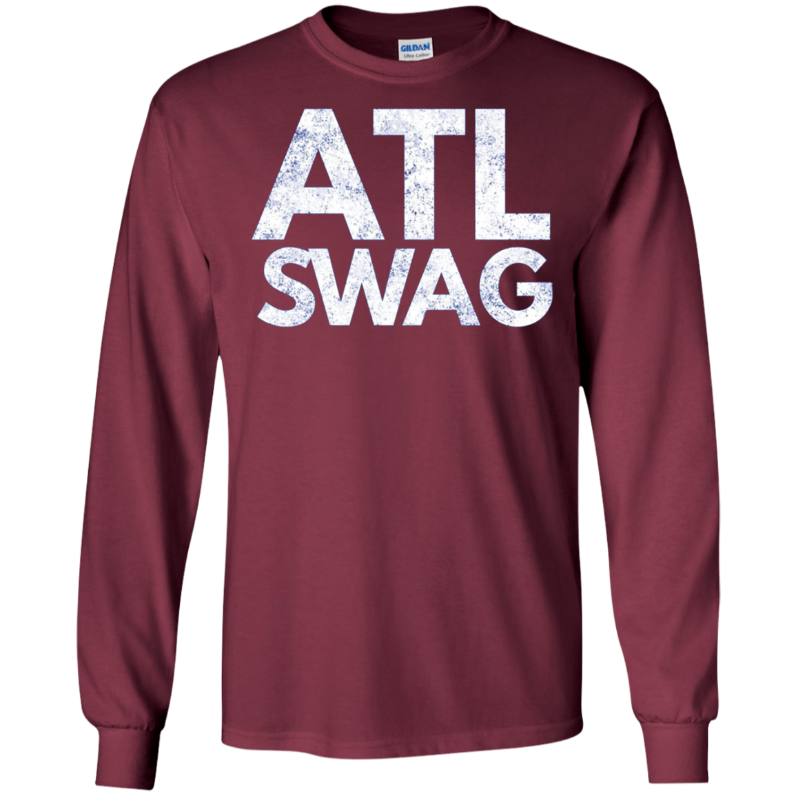 ATL SWAG Vintage Retro Distressed Style Swagger T-Shirt