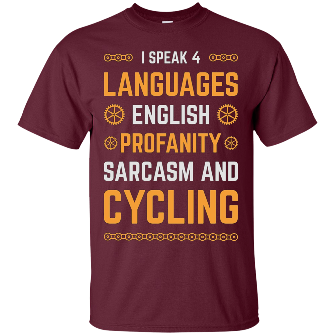 Sarcastic Bicycle Cycling Novelty T-shirt Passionate Cyclist