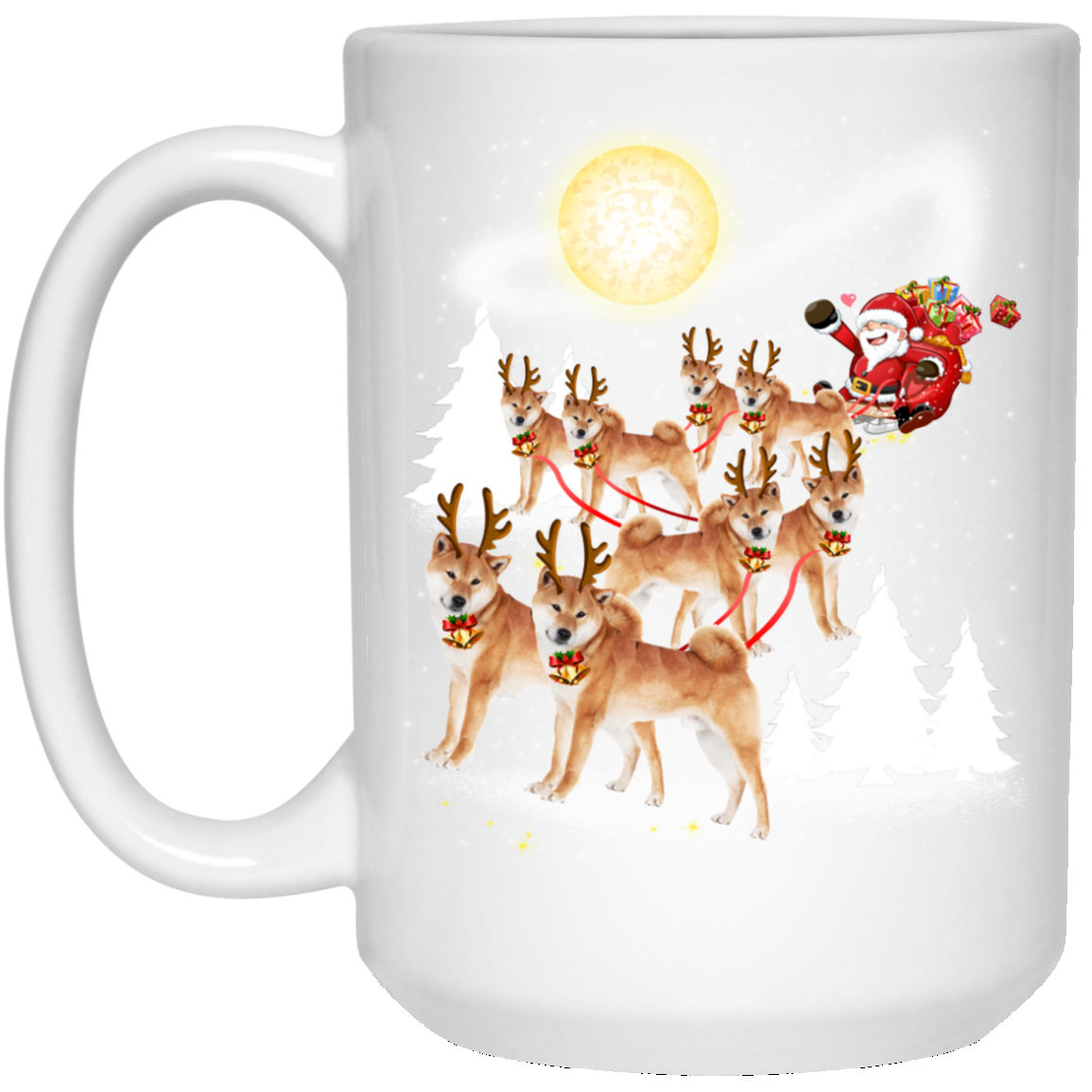 Akita Dog Merry Christmas T Shirt