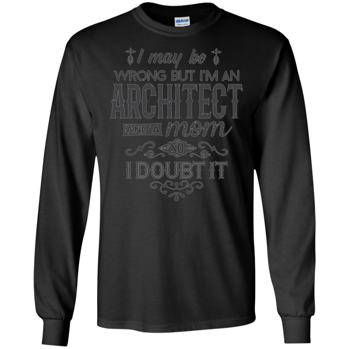 Architect Mom Shirt I May Be Wrong Mommy Gift TShirt