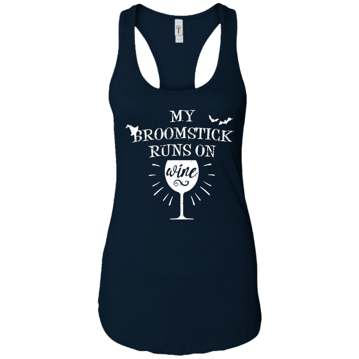 Witchy My Broomstick Runs on Wine T-Shirt