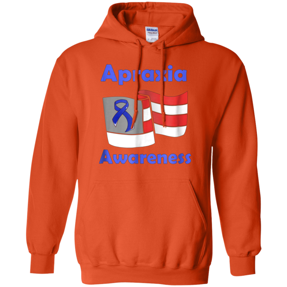 Apraxia Awareness American Flag T shirt