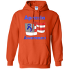 Image of Apraxia Awareness American Flag T shirt