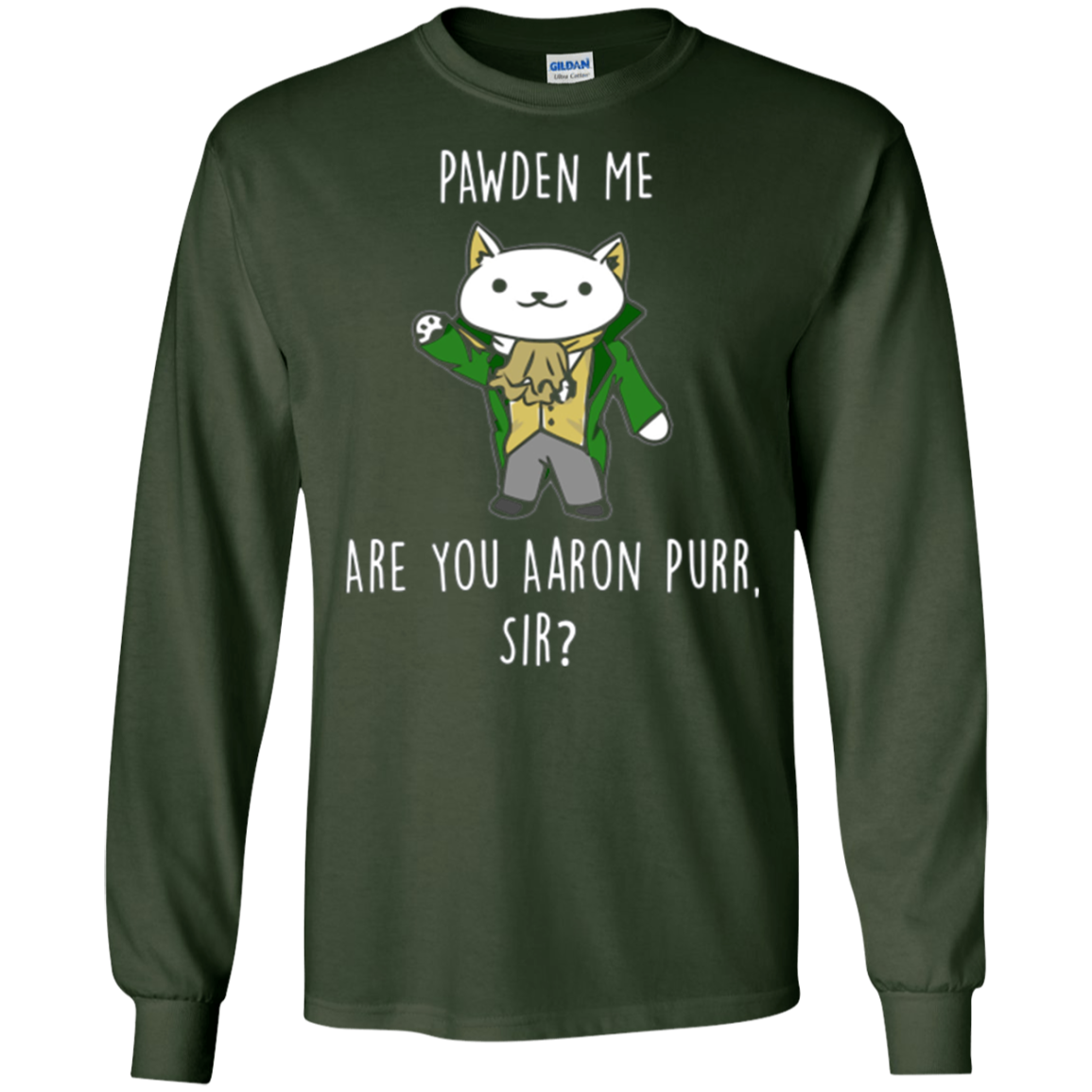 Un joli t - shirt de Hamilton pour les chats.