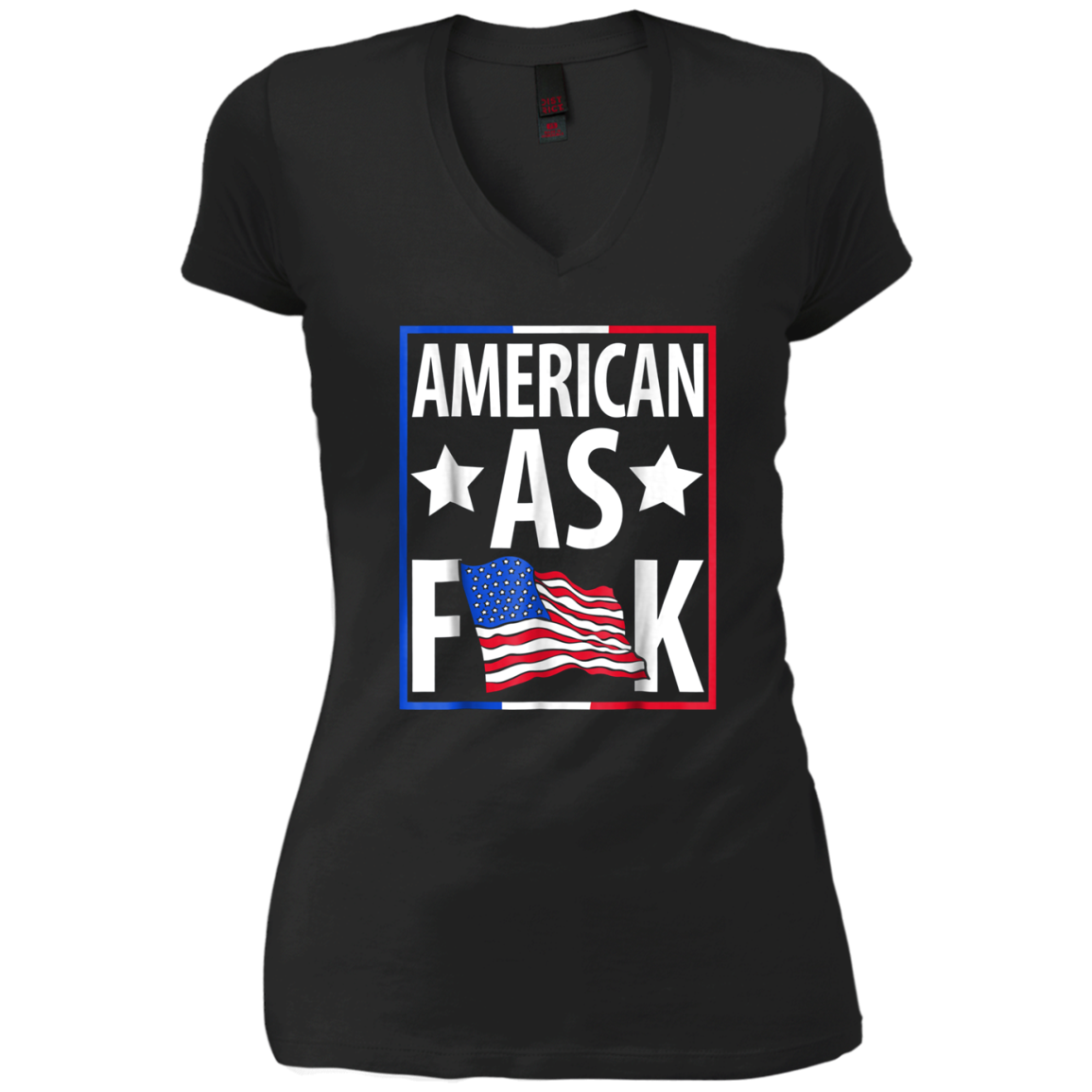 'Merican AF T-Shirt Funny American Flag Patriotic Shirt