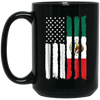 Image of American Mexico Patriotic Flag T-shirt