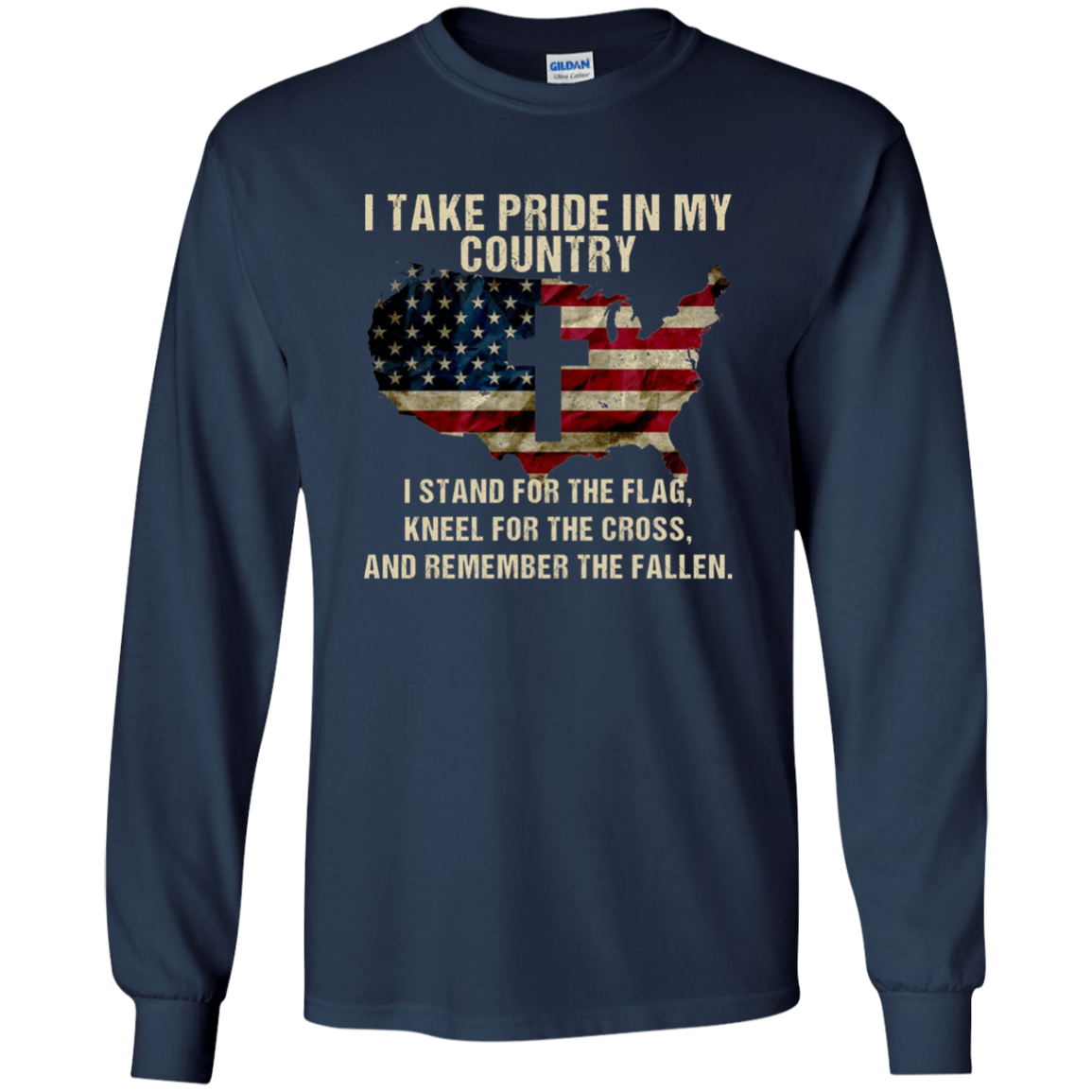 American Pride: Patriotic American Flag T-shirt
